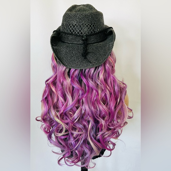 Gorgeous 24” Berry Crumble Color Lace Front Wig for Daily Wear/Events - Picture 7 of 12